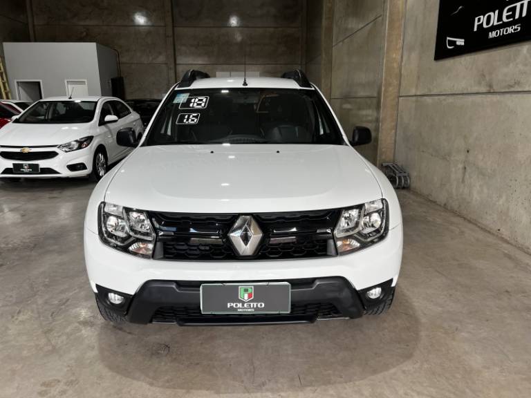 RENAULT - DUSTER - 2018/2018 - Branca - R$ 68.900,00